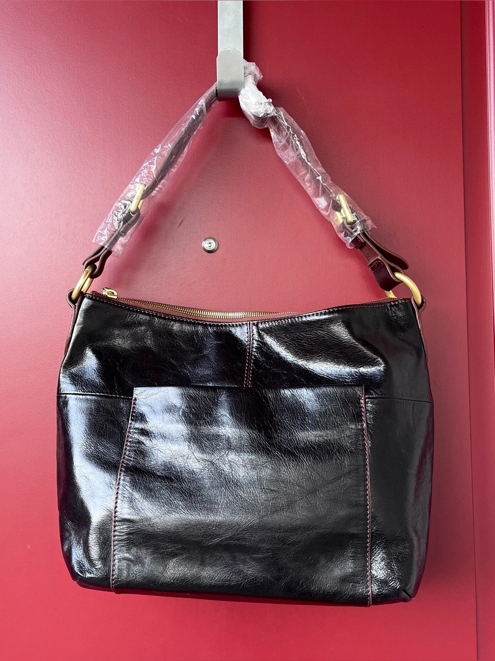 NEW HOBO Charlie Shoulder Bag - Black